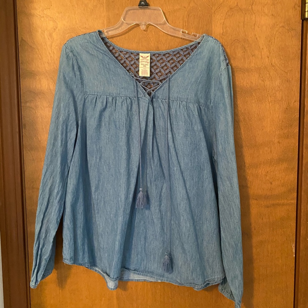 Denim shirt